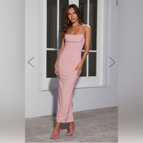 Pink Maxi Dress by Hello Molly - Picture 4 of 6